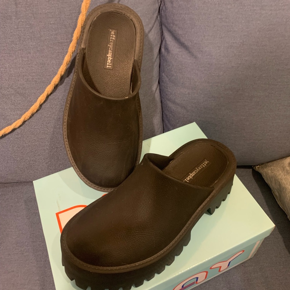 Jeffrey Campbell bae platform clogs